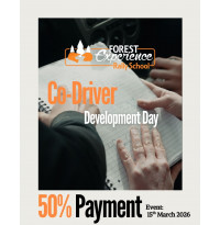Co-Driver Development Day - Half Payment Installment 
