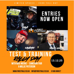 Test & Training Rally Day